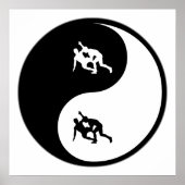 Yin Yang Wrestling Poster (Voorkant)