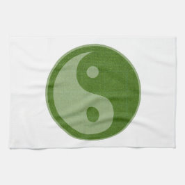 YIN YANG YINYANG GREEN THEEDOEK