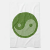 YIN YANG YINYANG GREEN THEEDOEK (Verticaal)