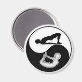 Yin-Yang Yoga Magneet (Voorkant / Achterkant)