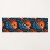 Yin Yang Yoga Mat w / uw initiaal (Voorkant (horizontaal))