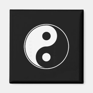 Yin Yang Yoga Namaste Omm Boeddhistische Zhen Spir Magneet