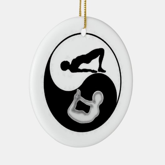 Yin-Yang Yoga Ornament (Rechts)