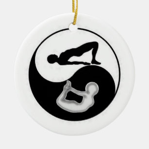 Yin-Yang Yoga Ornament