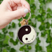 Yin Yang Yoga Sleutelhanger (Hand)