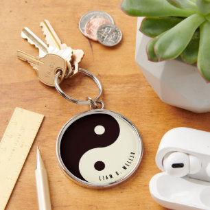 Yin Yang Yoga Sleutelhanger