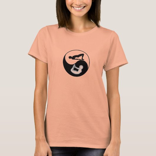 Yin-Yang Yoga T-shirt (Voorkant)