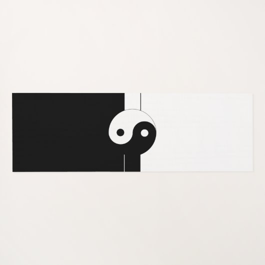 Yin yang yogamat (Achterkant (horizontaal))