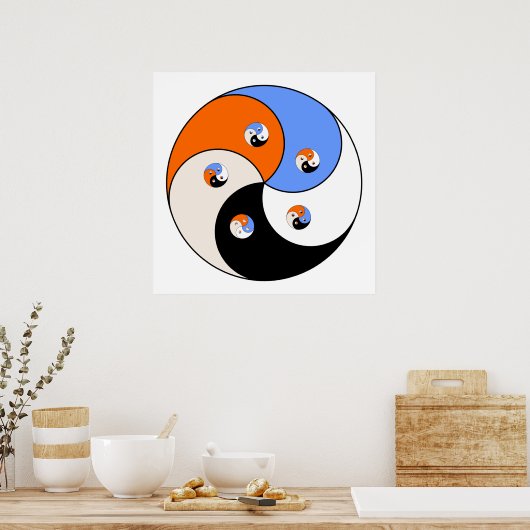 Yin Yang Yong 5 Poster (Keuken)
