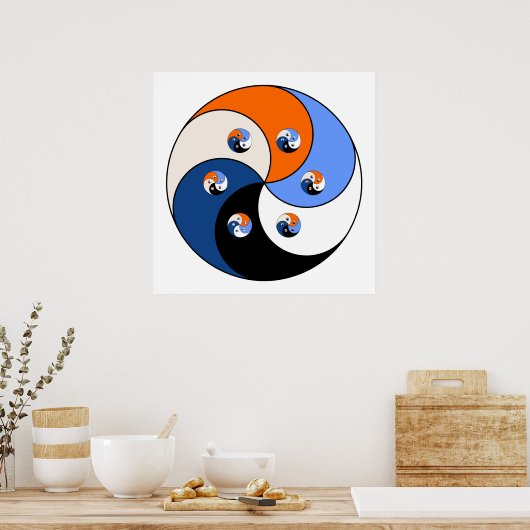 Yin Yang Yong 6 Poster (Keuken)