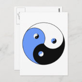 Yin Yang Yong Briefkaart (Voorkant / Achterkant)
