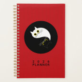 Yin Yang Zen Cat Planner (Voorkant)