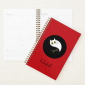 Yin Yang Zen Cat Planner (Display)