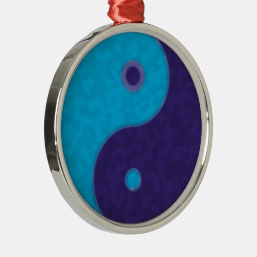 yin yang zen meditatie tao metalen ornament (Rechts)