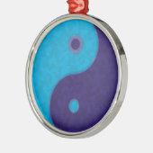 yin yang zen meditatie tao metalen ornament (Links)