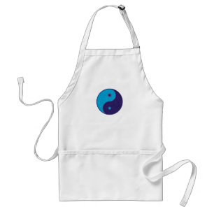 yin yang zen meditatie tao standaard schort