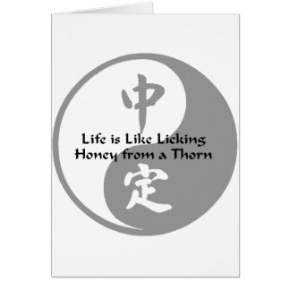 Yin Yang - Zoals honing op een Thorn