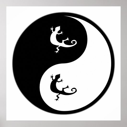 Yin Yang Zoology Poster (Voorkant)