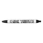 yin yang zwarte en witte pen (Voorkant)