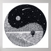 Yin Yangscape Poster (Voorkant)