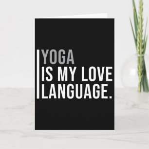 Yin Yoga Meme Citaat Kaart
