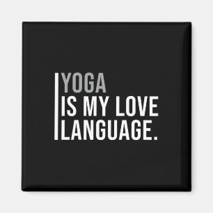 Yin Yoga Meme Citaat Magneet