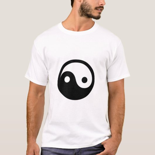 ying e yang t-shirt (Voorkant)
