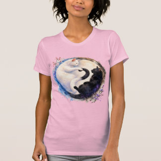 Ying en Yang Kittens T-shirt