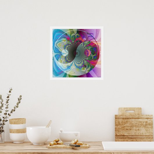 Ying en Yang Poster (Keuken)