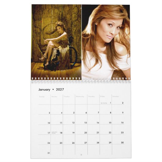 Ying en Yang van de agenda van de Ange Kalender (Jan 2027)