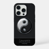 Ying Yang 3D iPhone Hoesje (Achterkant)