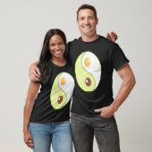 Ying Yang Avocado Ketogenic Overweight Diet Keto F T-shirt (Unisex)