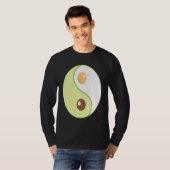 Ying Yang Avocado Ketogenic Overweight Diet Keto F T-shirt (Voorkant volledig)