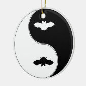 Ying Yang Bat Keramisch Ornament (Links)