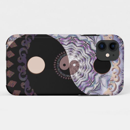 Ying Yang Case-Mate iPhone Case (Achterkant (horizontaal))