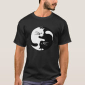 Ying yang cat Essential T-shirt (Voorkant)