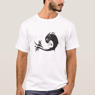 Ying Yang Cats T-shirt