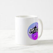 Ying Yang cup Koffiemok (Voorkant rechts)