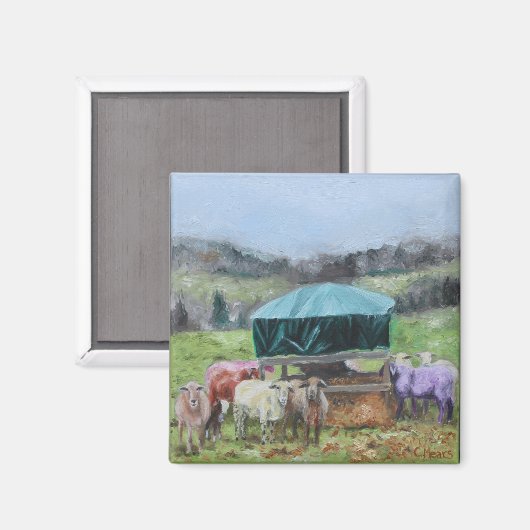 Ying Yang & de Gang Magnet (Voorkant / Achterkant)