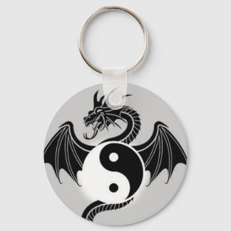 Ying-Yang Dragon Sleutelhanger