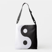 Ying Yang dualiteiten Crossbody Tas (Achterkant)