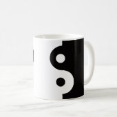 Ying Yang dualiteiten Koffiemok (Voorkant rechts)