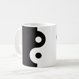 Ying Yang dualiteiten Koffiemok