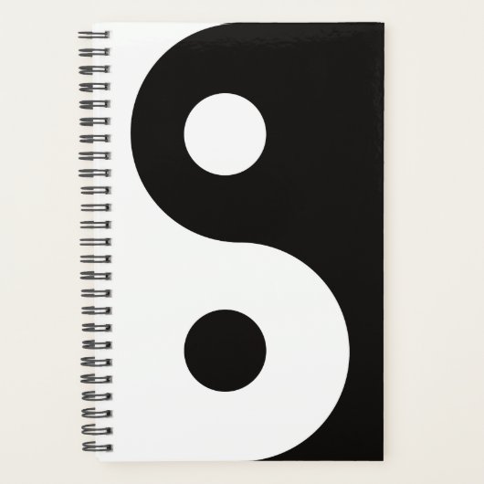 Ying Yang dualiteiten Planner (Voorkant)