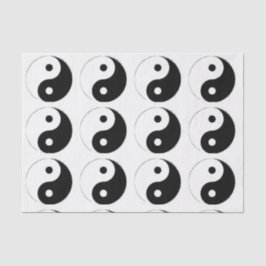 Ying Yang Gift Wrap Tissue Tissuepapier