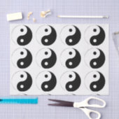 Ying Yang Gift Wrap Tissue Tissuepapier (Craft)