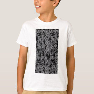 Ying Yang Gray Dragons T-shirt