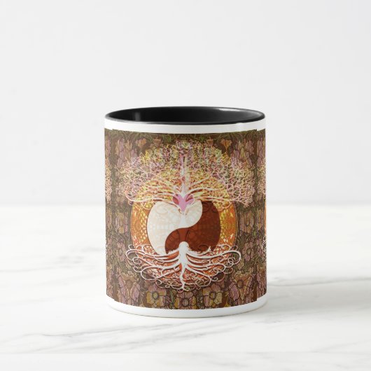 Ying Yang Heart Tree of Life Mok (Midden)