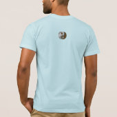 Ying Yang in Spannings (WS) T-Shirt (Achterkant)