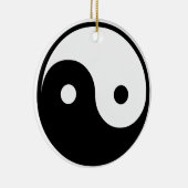 ying yang keramisch ornament (Rechts)